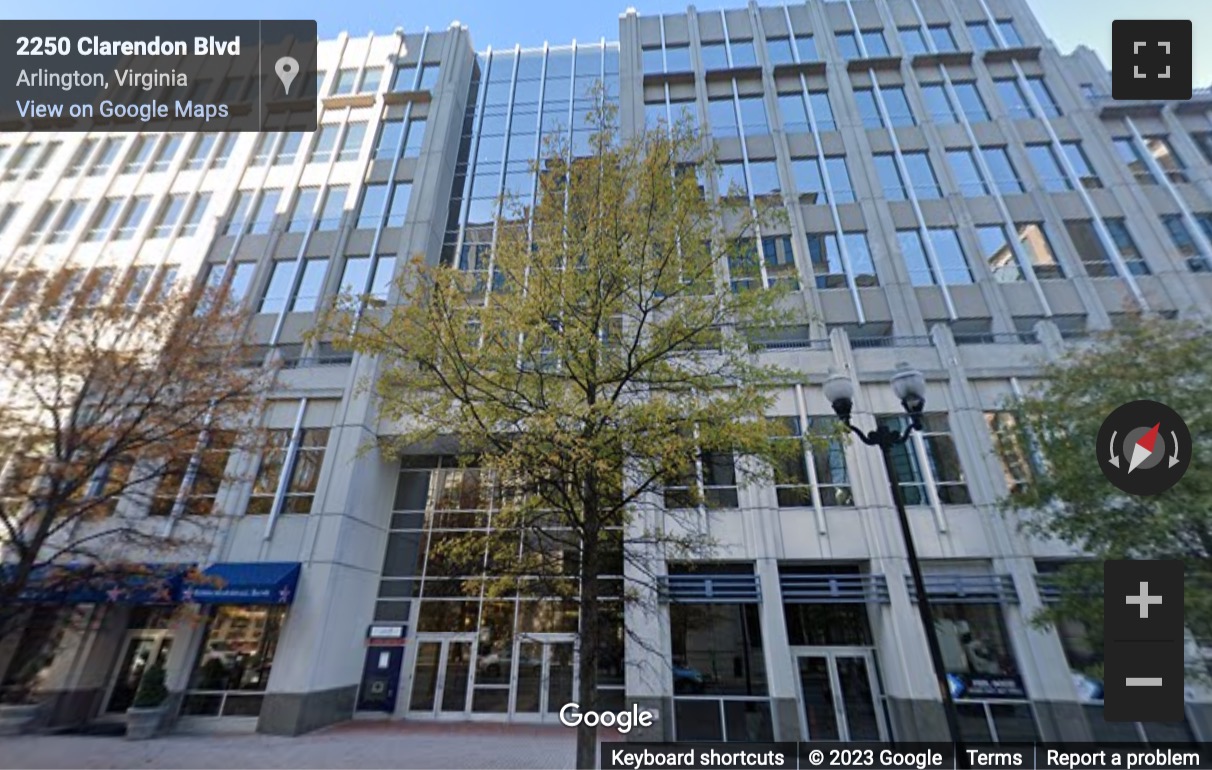 Street View image of 2300 Wilson Boulevard Suite 700, Arlington (Virginia)