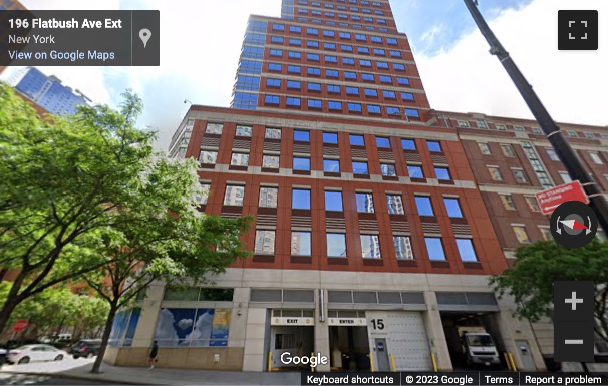 Street View image of 15 MetroTech Center, 7th & 8th Floor, New York City