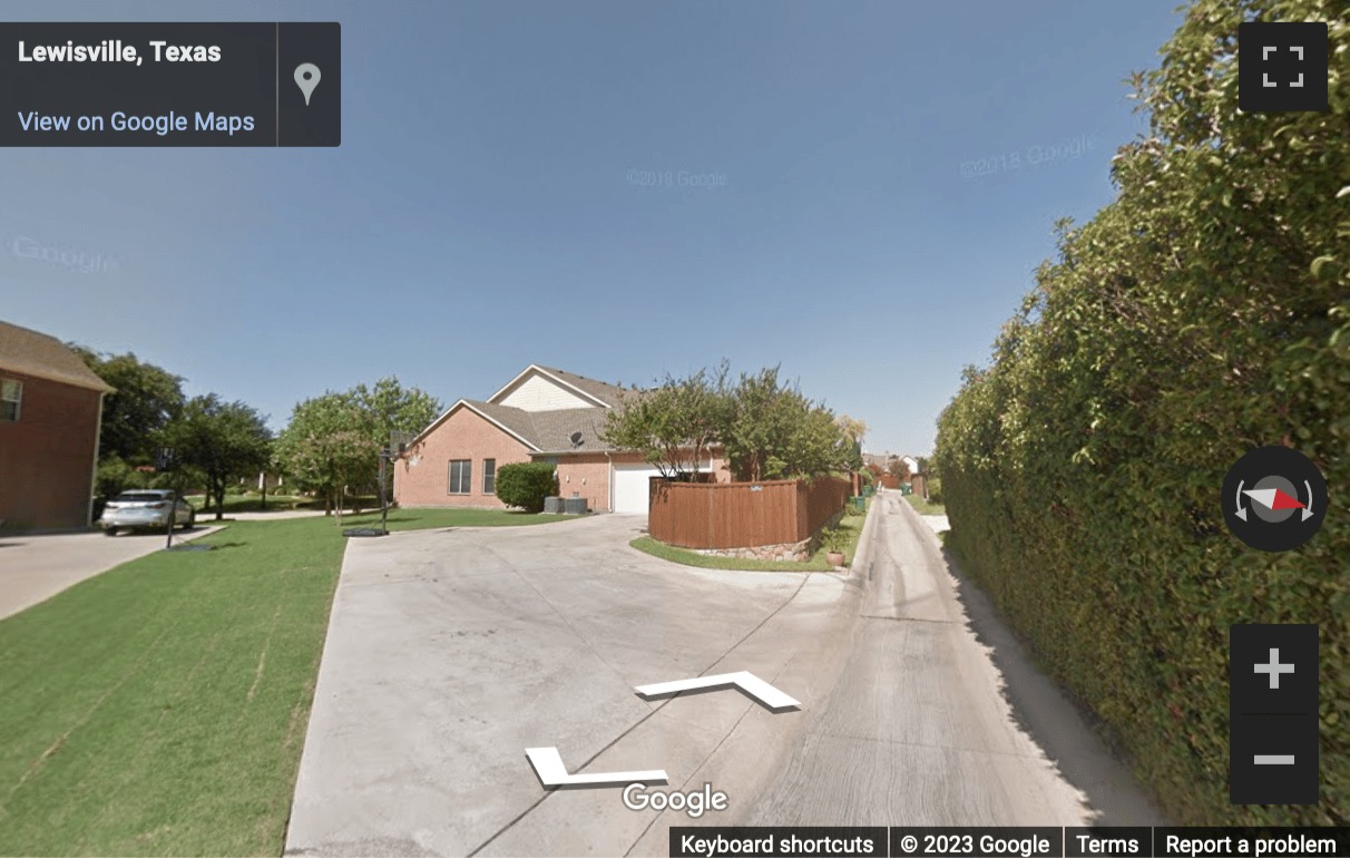 Street View image of 1790 King Arthur Boulevard Carrollton, Texas