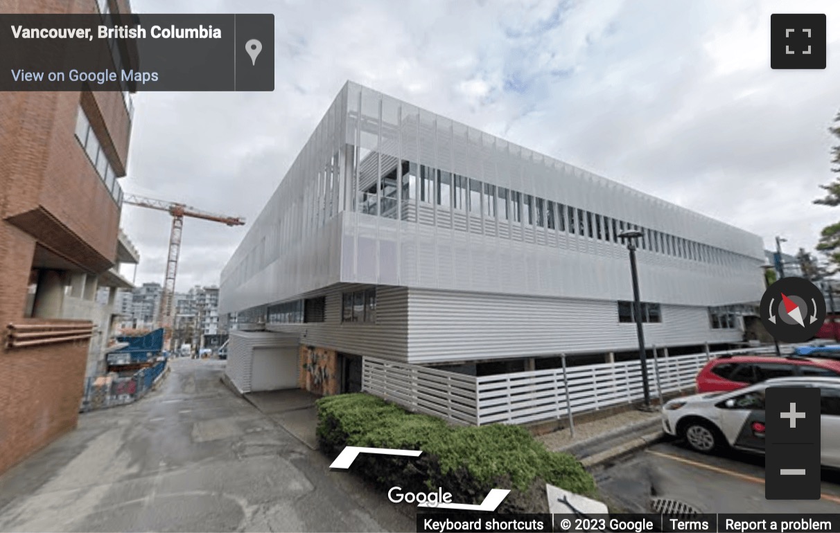 Street View image of 2015 Main Street, Vancouver, British Columbia