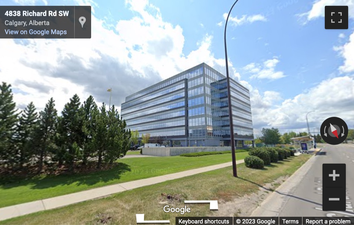 Street View image of 4838 Richard Road SW, Calgary, Alberta