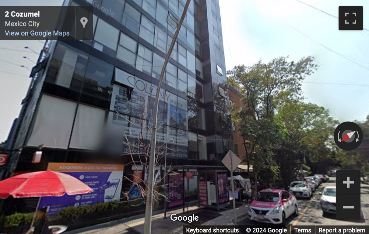 Street View image of Av. Chapultepec 480, Colonia Roma Norte, Mexico City