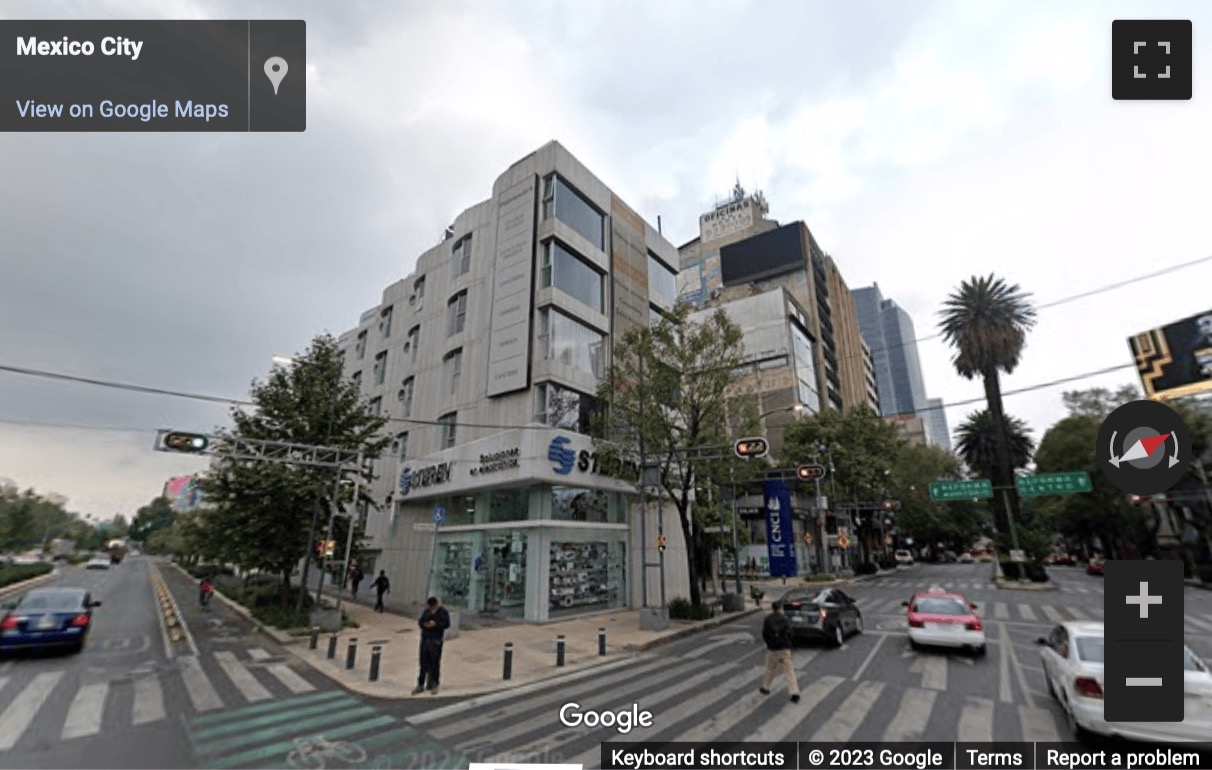 Street View image of Liverpool no 174, Colonia Juarez, Cuauhtemoc, Mexico City