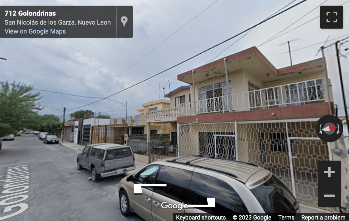 Street View image of Avenida Central 734C, Colonia Chapultepec, San Nicolás de los Garza, Monterrey