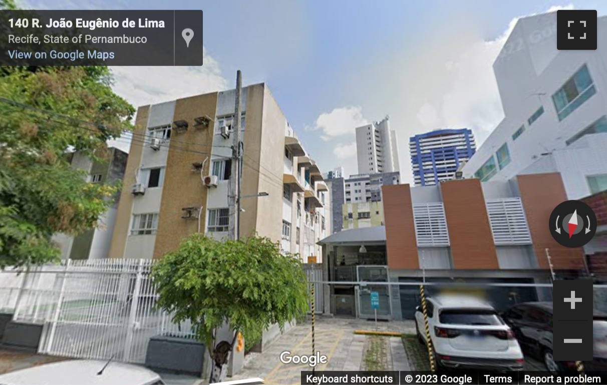 Street View image of Rua João Eugênio de Lima 143, Boa Viagem, Recife