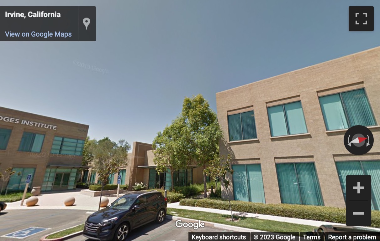 Street View image of 16480 Bake Parkway, Irvine, California