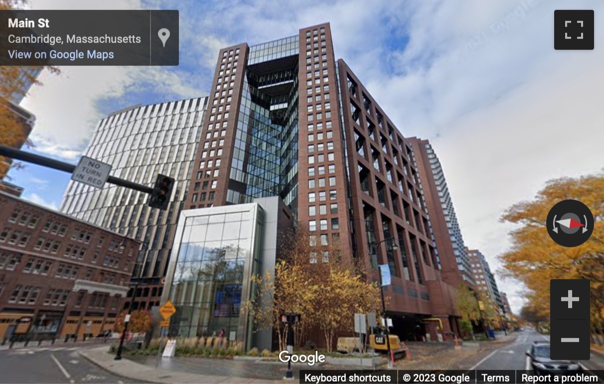 Street View image of 245 Main Street, Cambridge (Massachusetts)