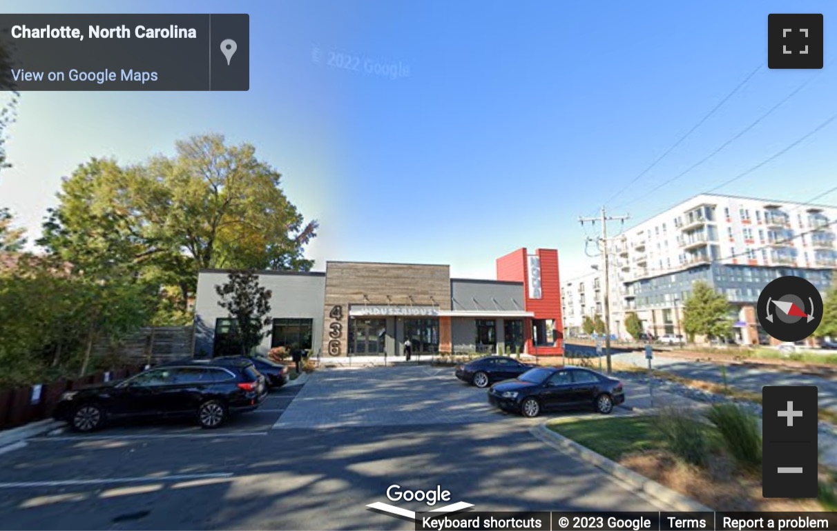 Street View image of 436 East 36th Street, 1st Floor, Charlotte (North Carolina)