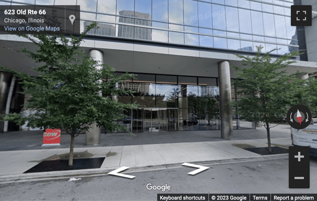 Street View image of 625 West Adams Street, Chicago, Illinois