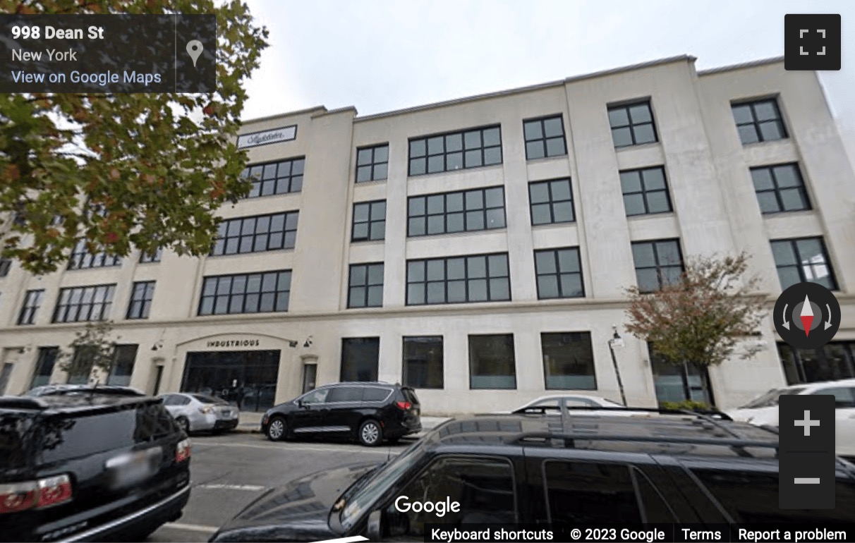 Street View image of 1002 Dean Street, 1st Floor, New York City