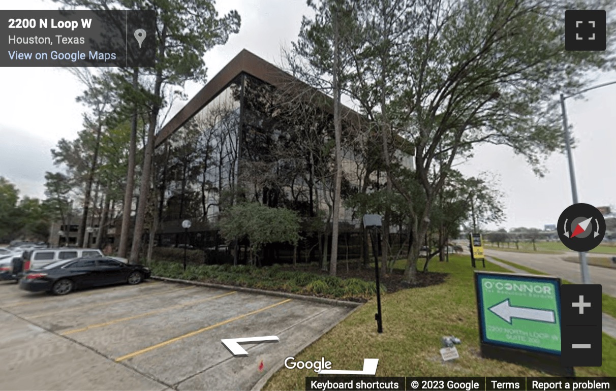 Street View image of 2200 North Loop West, Houston, Texas