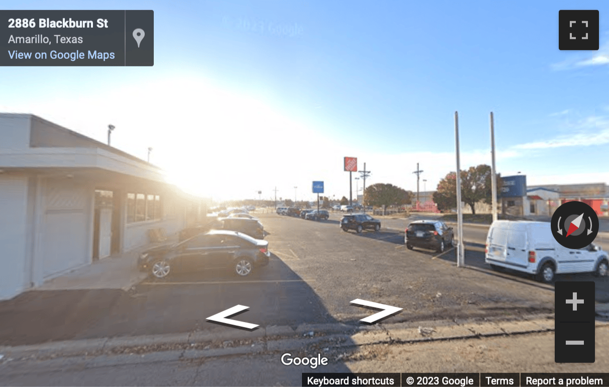 Street View image of 2766 Duniven Circle, Amarillo, Texas
