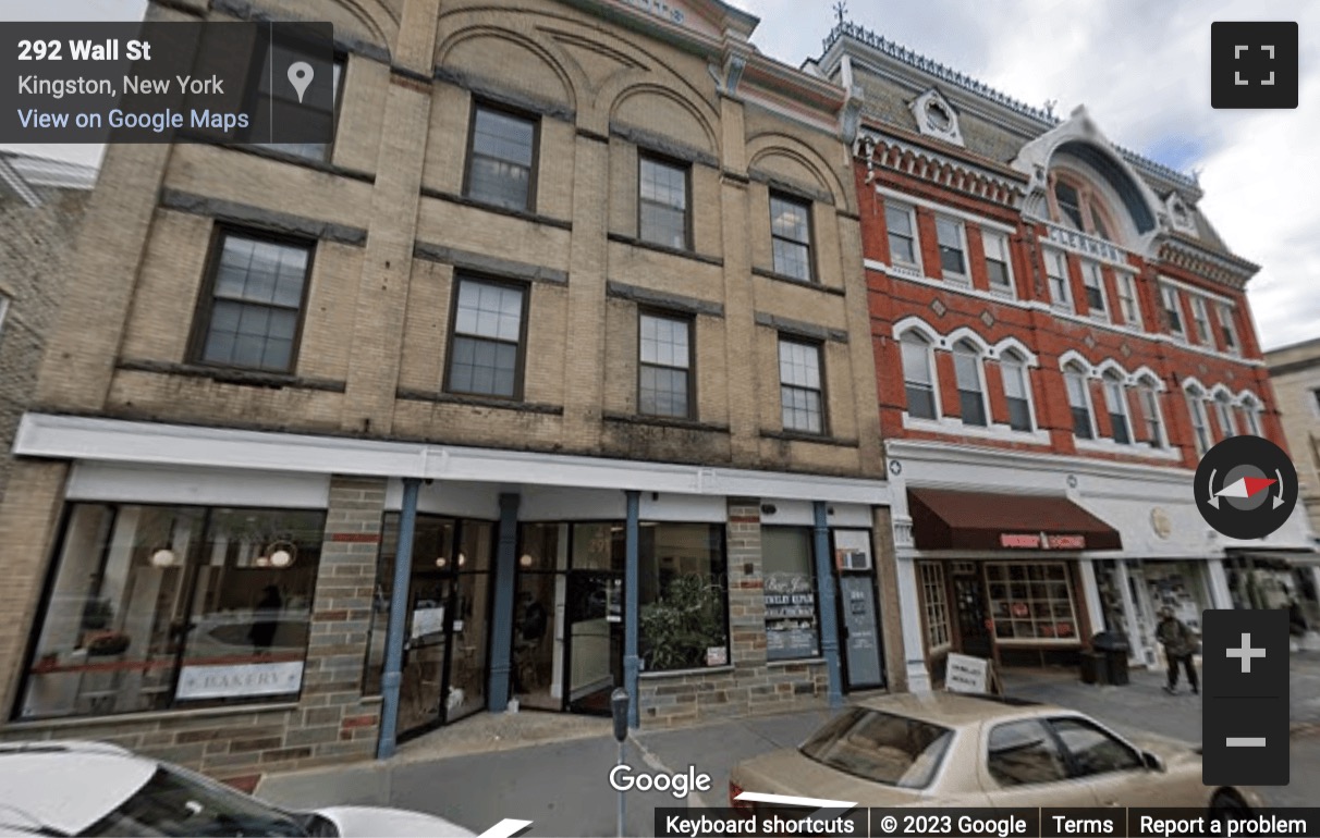 Street View image of 291 Wall Street, Kingston (NY), New York