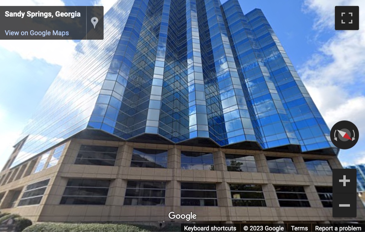 Street View image of 1 Concourse Parkway NE, 8th Floor, Atlanta, Georgia