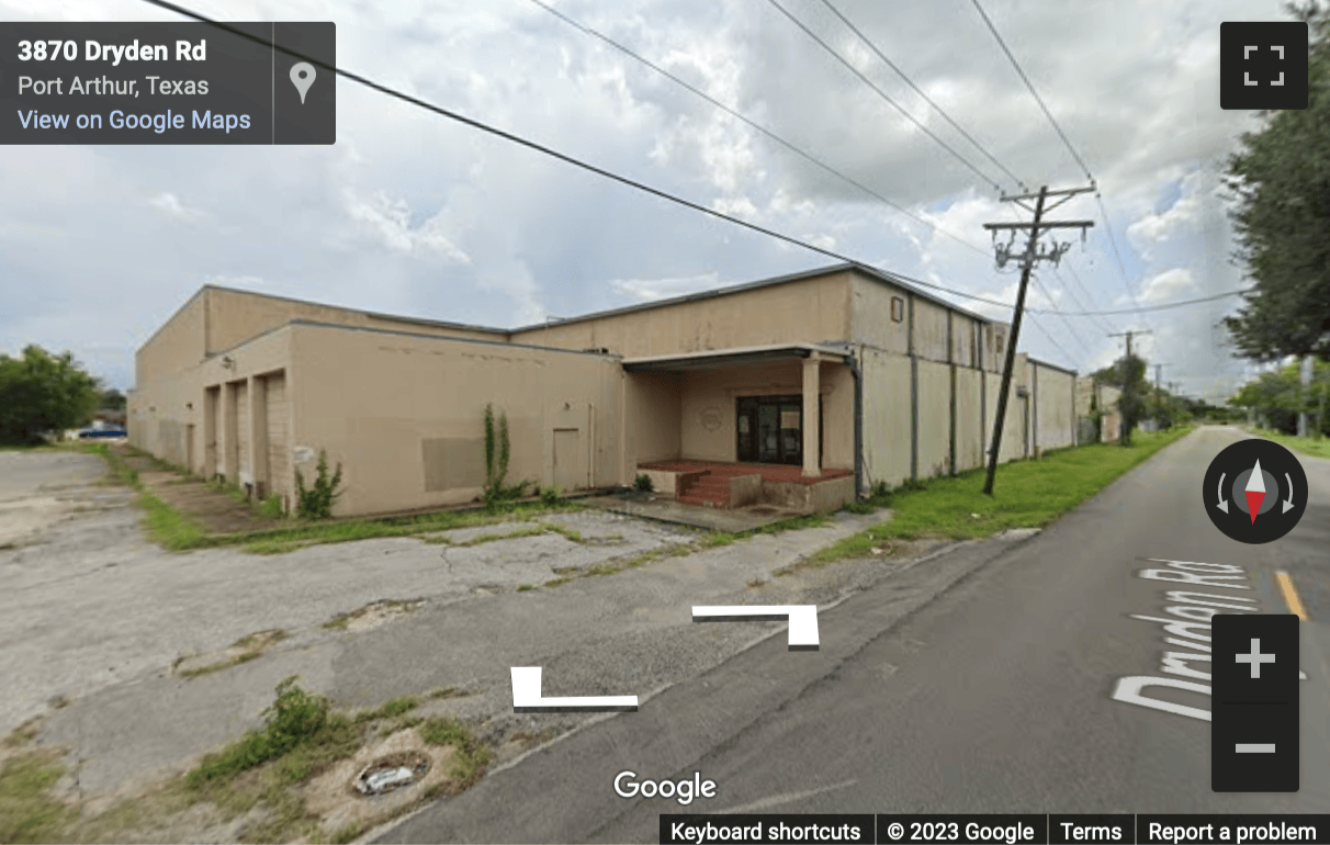 Street View image of 3835 GULFWAY DR, Beaumont, Texas