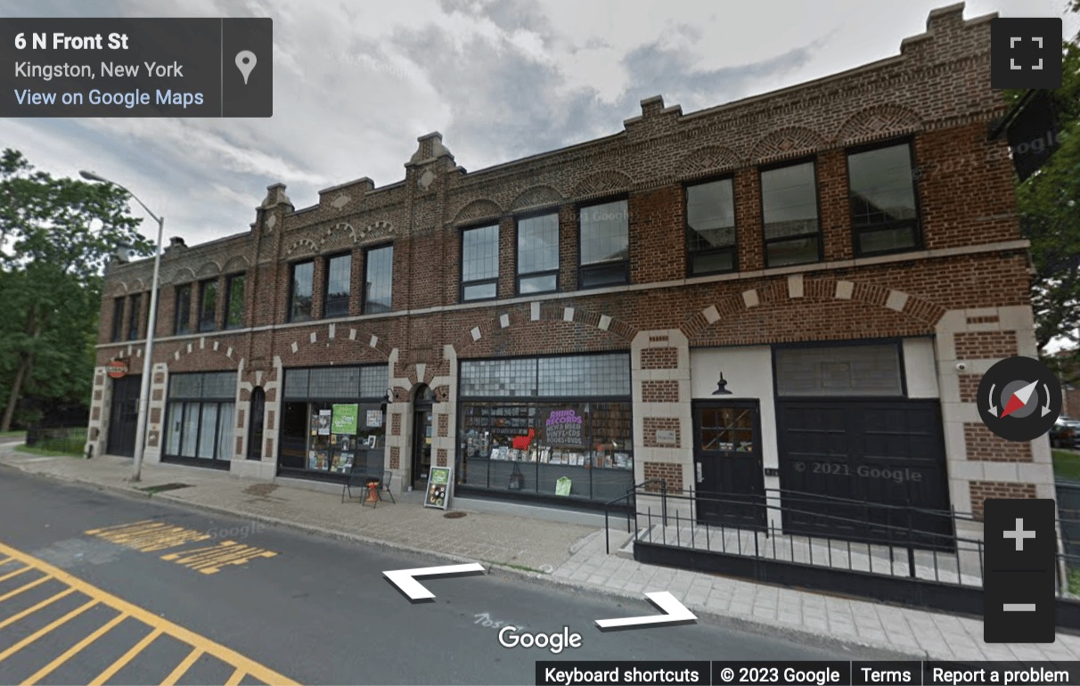 Street View image of 8 North Front Street, Kingston (NY), New York