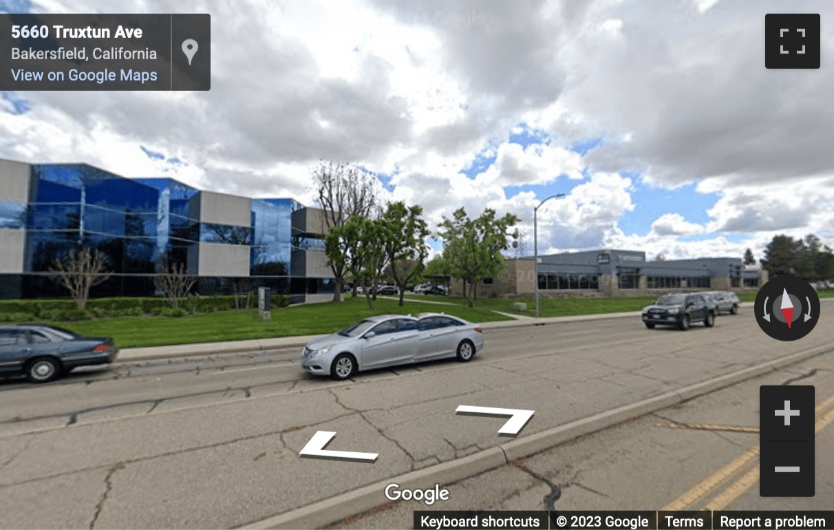 Street View image of 5701 Truxtun Avenue, Truxtun Place, 2nd Floor, Bakersfield, California