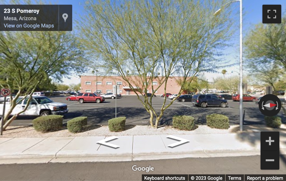 Street View image of 225 East Main Street, Suite 201, Mesa, Arizona