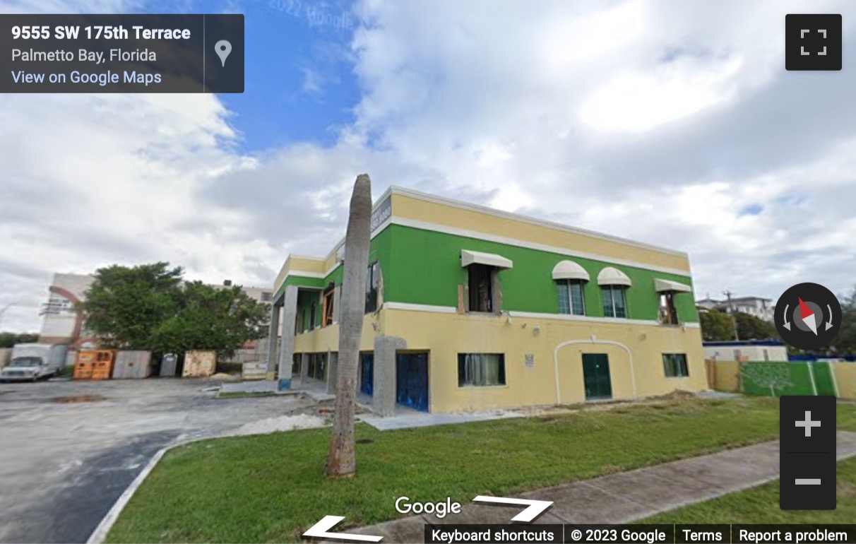 Street View image of 9555 Southwest 175th Terrace, Palmetto Bay, Florida