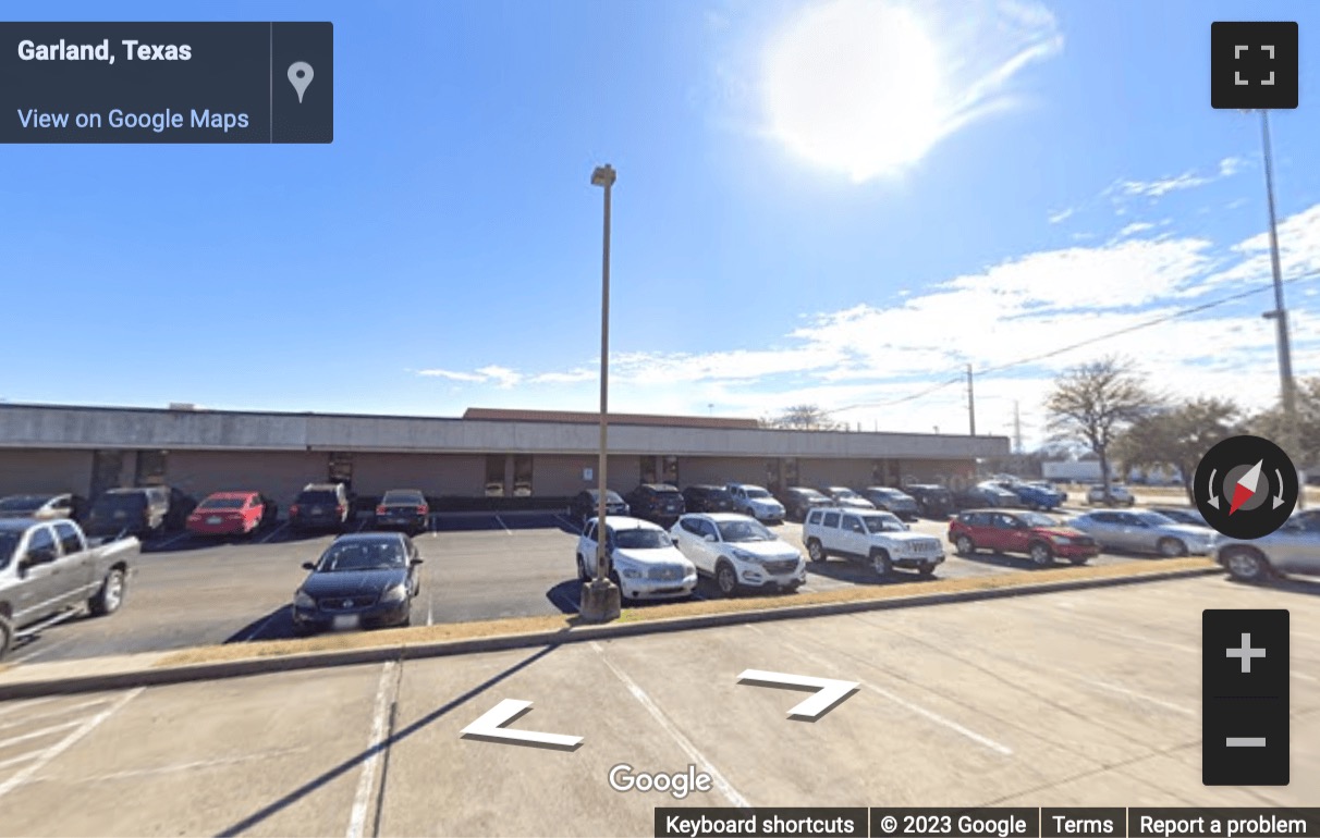 Street View image of 13509 Lyndon B Johnson Freeway, 1st Floor, Garland, Texas