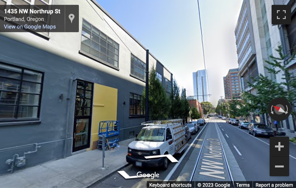 Street View image of 1435 North West Northrup Street, Portland (Oregon)