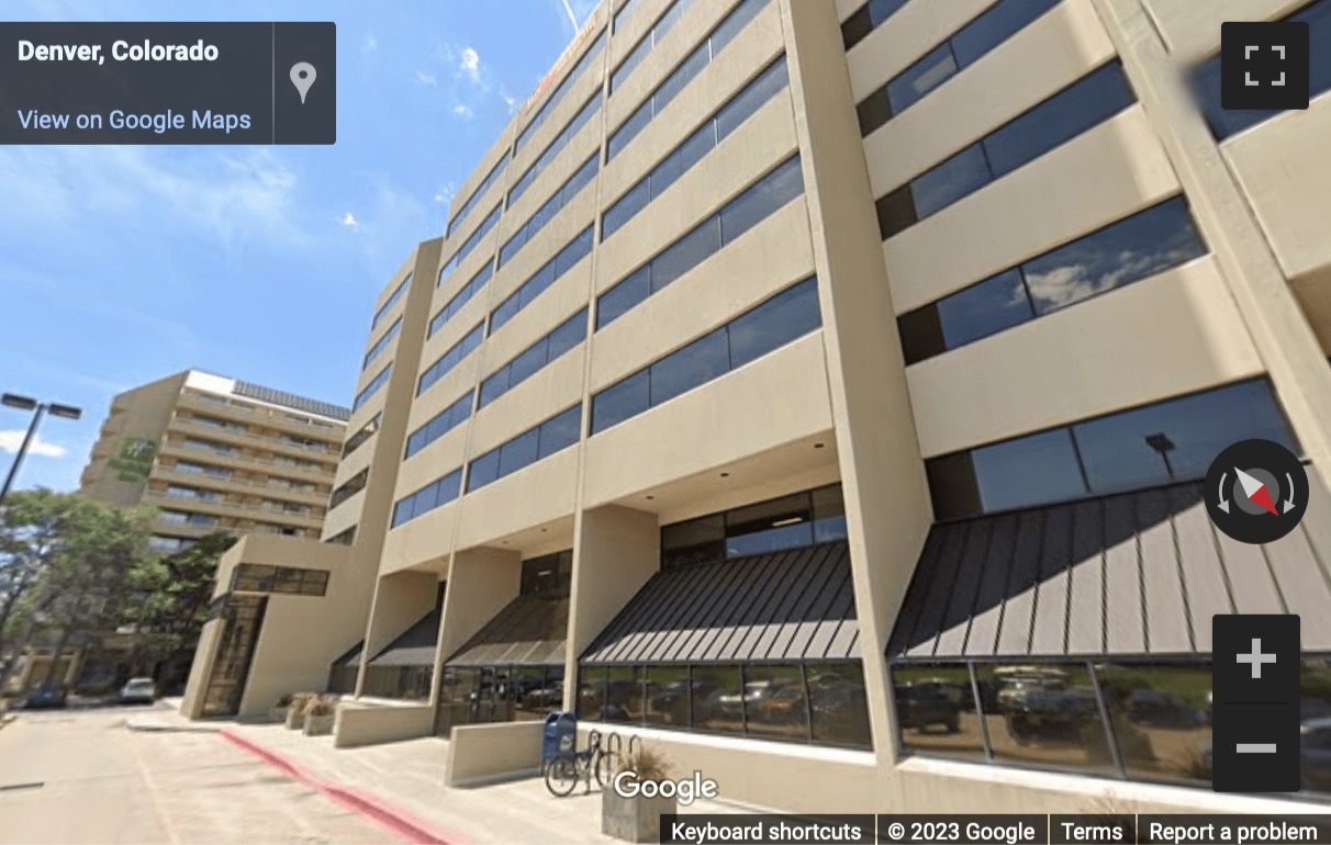 Street View image of 3401 Quebec Street, Suite 9000, Denver, Colorado