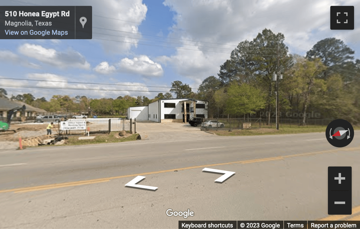 Street View image of 506 Honea Egypt Road, Magnolia, Texas