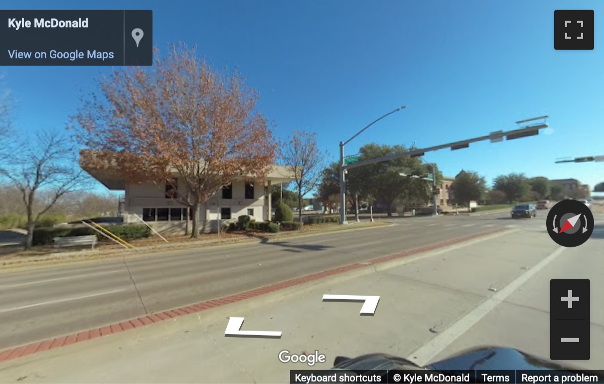 Street View image of 414 West Parkway Street, 1st floor, Denton, Texas