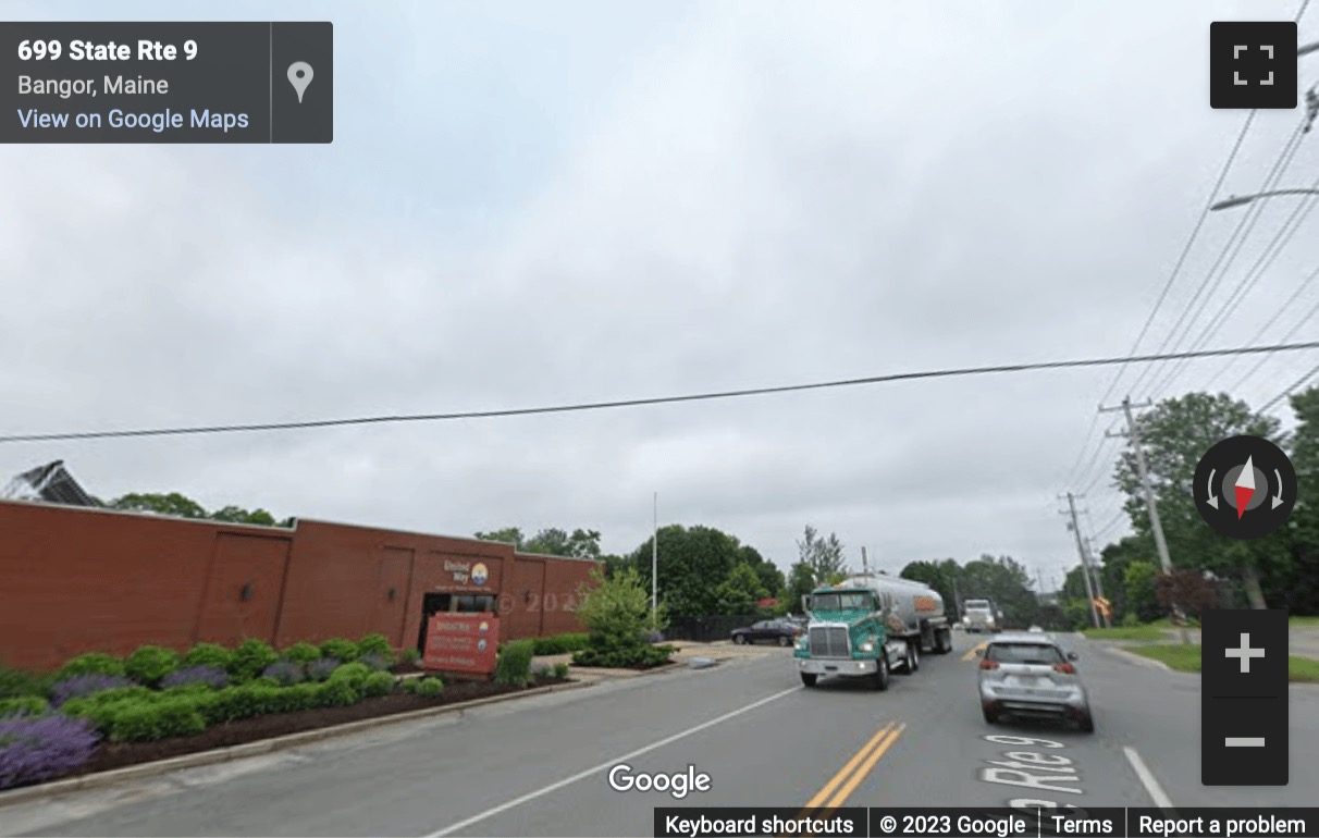 Street View image of 700 Main Street, Bangor, Maine