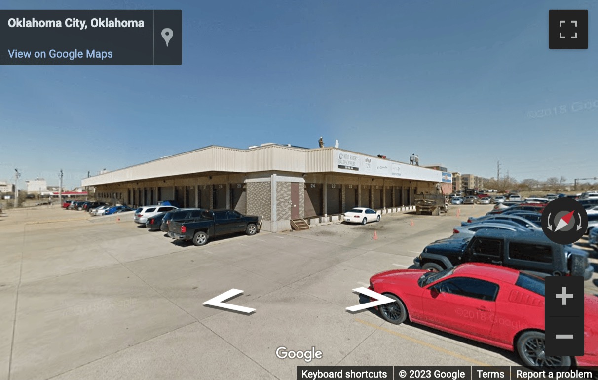 Street View image of 100 Northeast 5th Street, 1st Floor, Oklahoma City