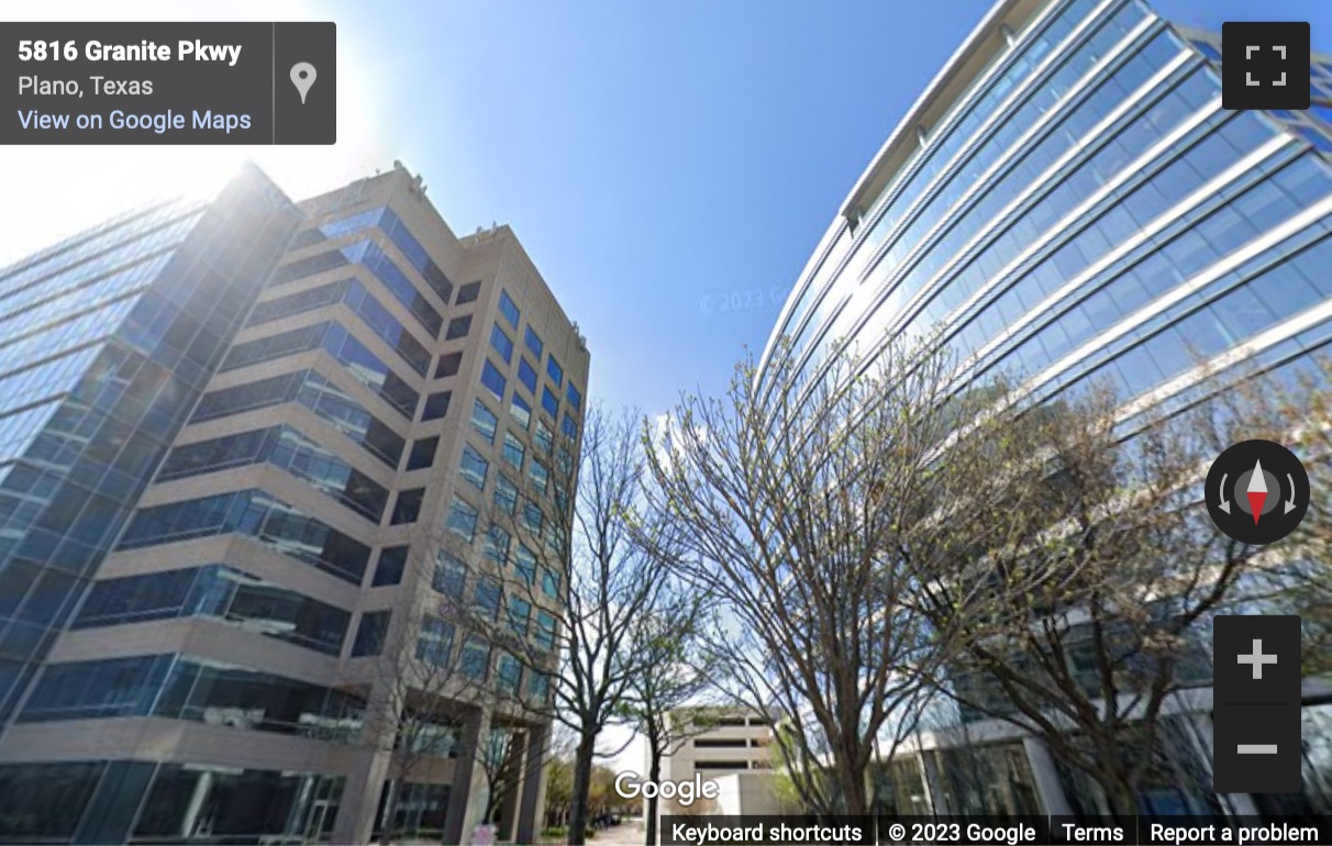 Street View image of 5830 Granite Parkway No. 100, Granite Park, Plano, Texas