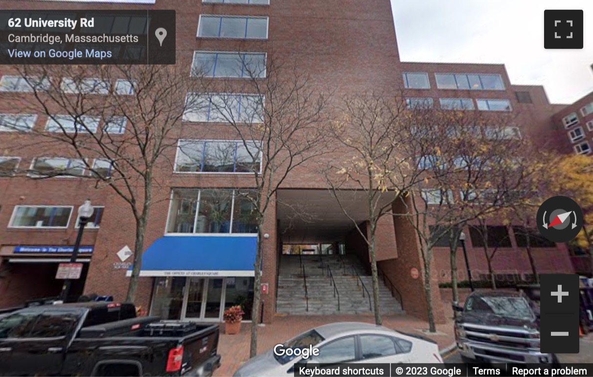 Street View image of 20 University Road, 5th Floor, Cambridge (Massachusetts)