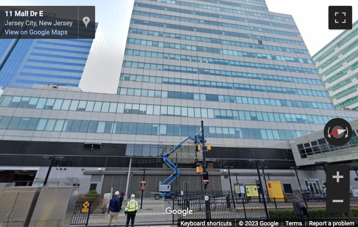 Street View image of 525 Washington Boulevard 300, Jersey City