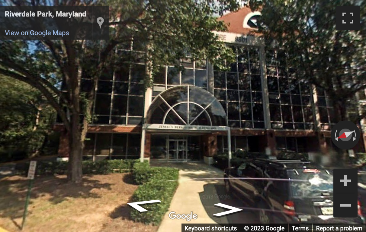 Street View image of 6801 Kenilworth Avenue, Suite 300, Riverdale, Maryland