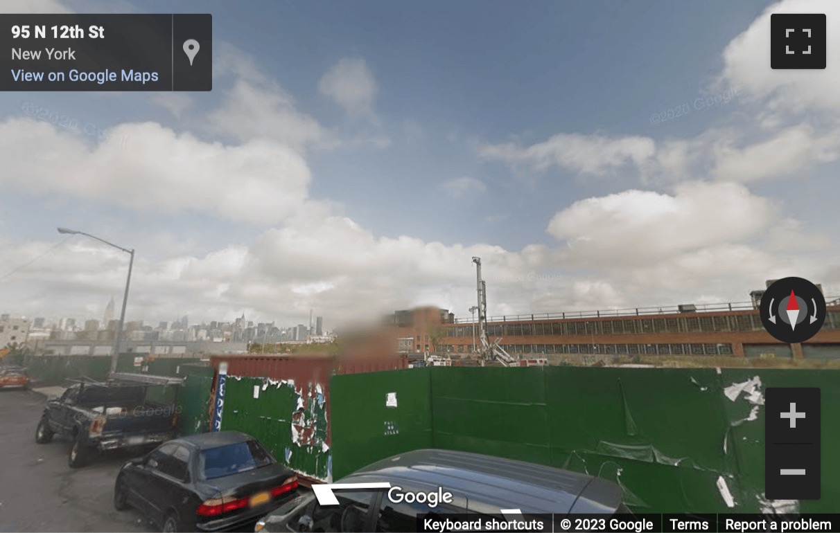 Street View image of 25 Kent Avenue, 25 Kent, New York City