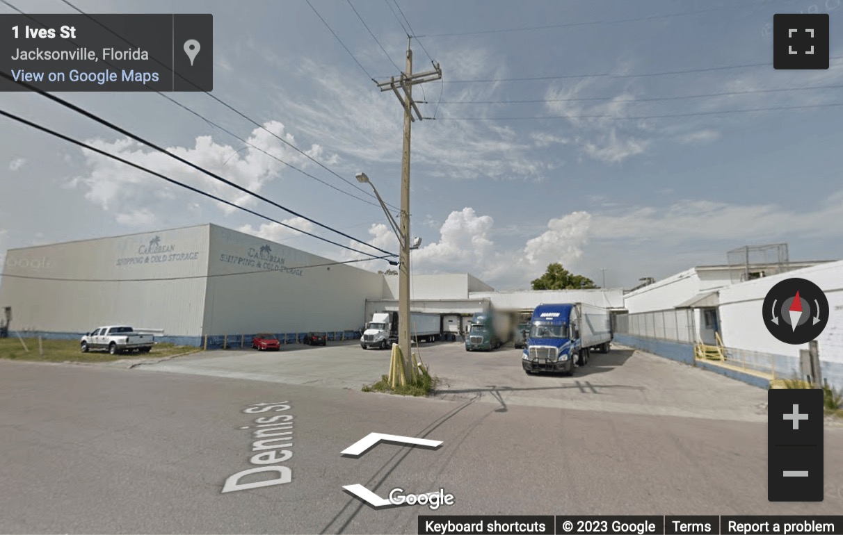 Street View image of 1505 Dennis Street, Jacksonville (Florida)