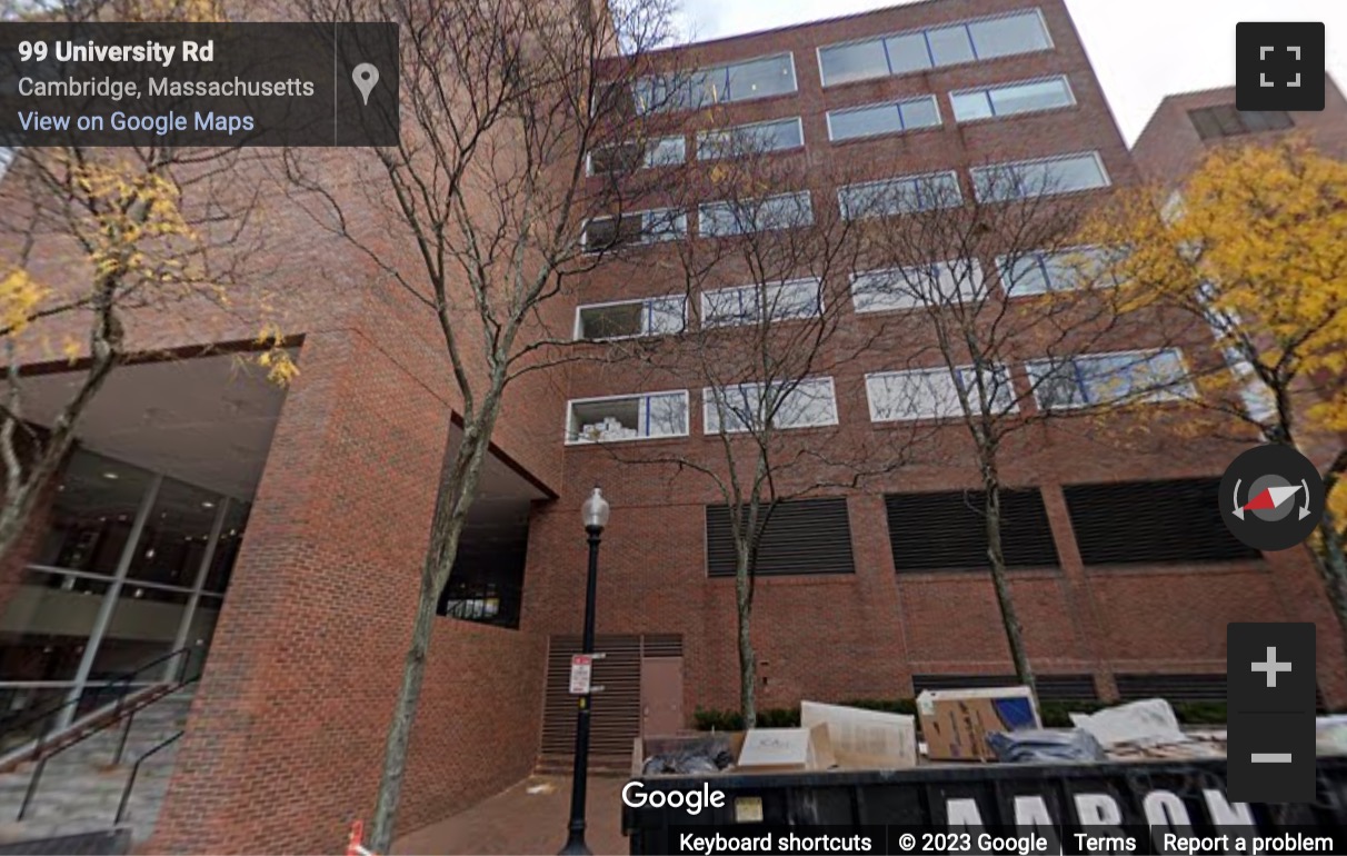 Street View image of 20 University Road, Suite 500, Cambridge (Massachusetts)