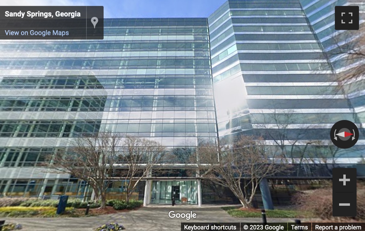 Street View image of 1 Concourse Parkway NE, 8th Floor, Atlanta, Georgia