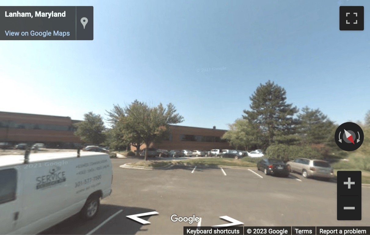 Street View image of 10001 Derekwood Lane, Lanham, Maryland