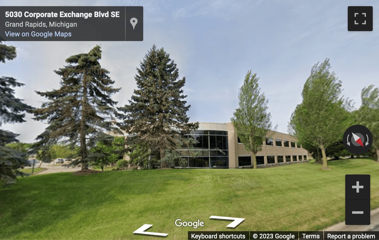 Street View image of 5030 Corporate Exchange Boulevard, 2nd Floor, Grand Rapids, Michigan