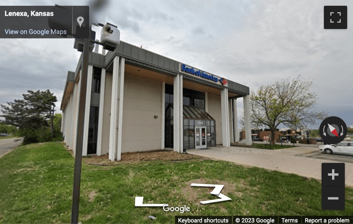 Street View image of 12345 West 95th Street, 2nd Floor, Lenexa, Kansas