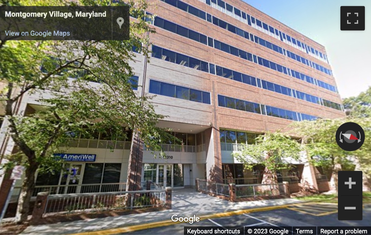 Street View image of 18310 Montgomery Village Avenue, Suite 300, Gaithersburg, Maryland