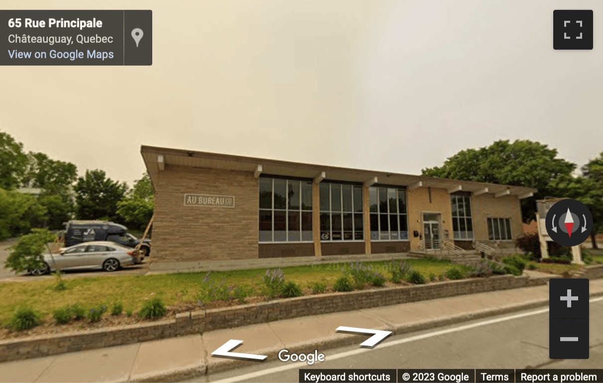 Street View image of 65 Rue Principale, Châteauguay, Quebec