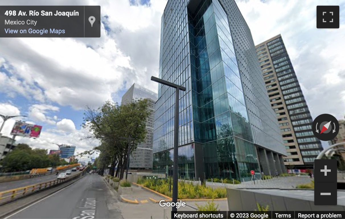 Street View image of Avenida Río San Joaquín 498, Mexico City