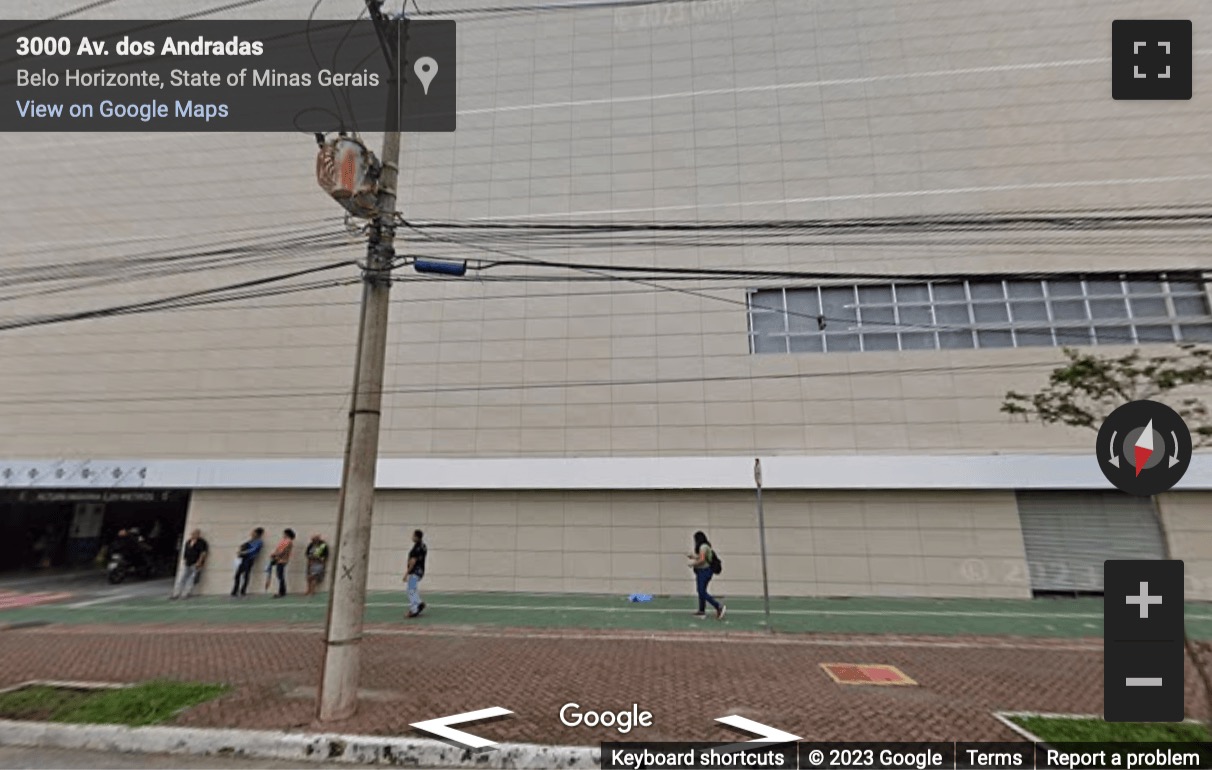 Street View image of Boulevard Shopping, Avenida dos Andradas 3000, Belo Horizonte