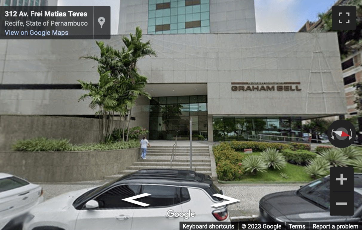 Street View image of Hub Plural Rua Frei Matias Teves, 285, Pernambuco, Recife