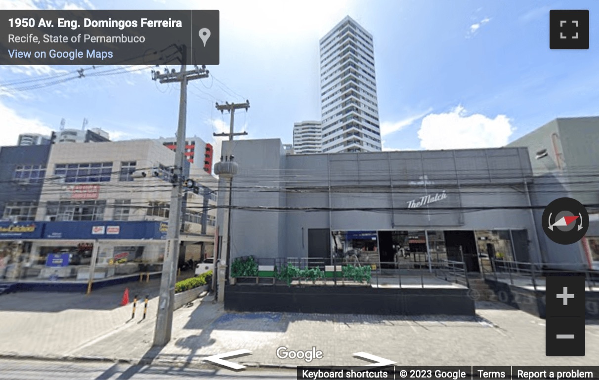 Street View image of Avenue Engenheiro Domingos Ferreira 2010, Hub Plural Boa Viagem II, Pernambuco, Recife