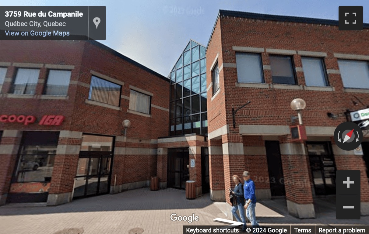 Street View image of 3700 Rue Du Campanile, Quebec City