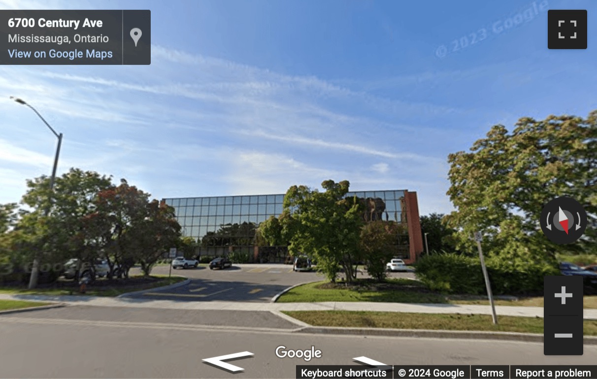 Street View image of 6700 Century Avenue, 3rd Floor, Mississauga, Ontario