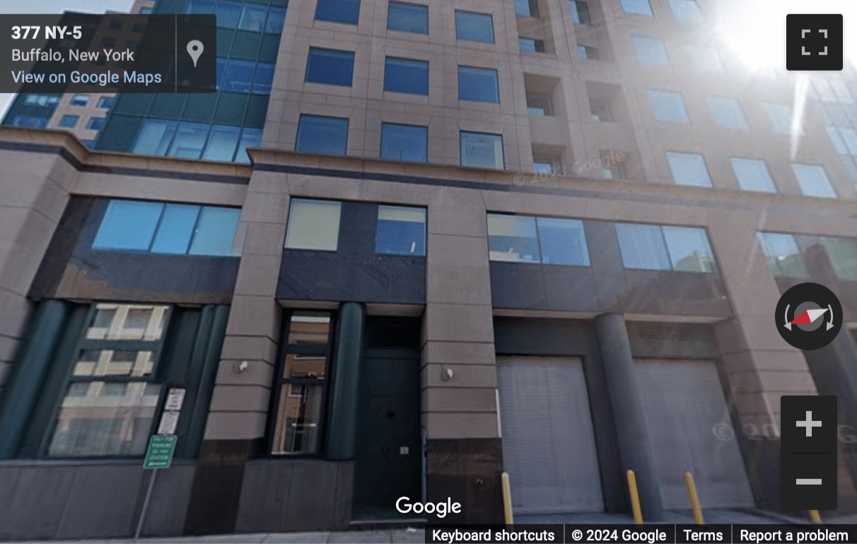 Street View image of 50 Fountain Plaza, Buffalo, New York